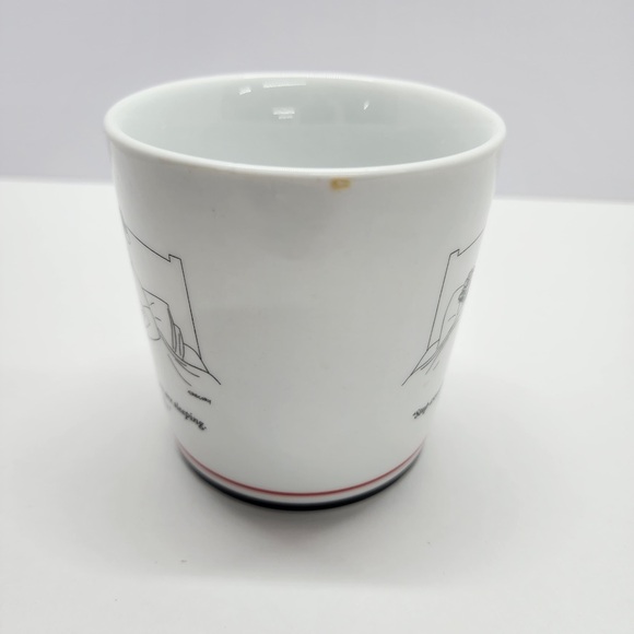 New Yorker Santa Mug funny coffee cup office 2001 Christmas cartoon Alex Gregory - Picture 5 of 8